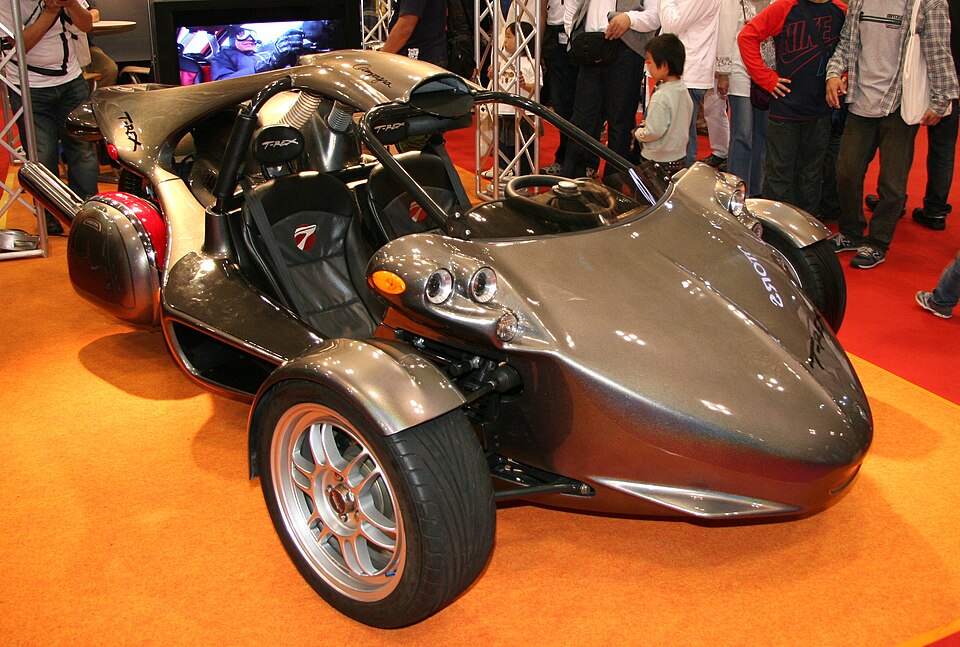 BOND PETROL TRICYCLE car — UK survivor photo