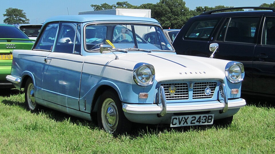 TRIUMPH HERALD car — UK survivor photo