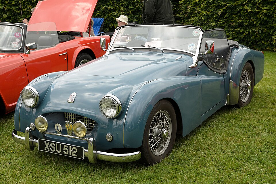 TRIUMPH TR2 car — UK survivor photo