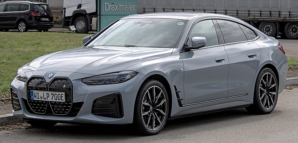 BMW I4 car — UK survivor photo