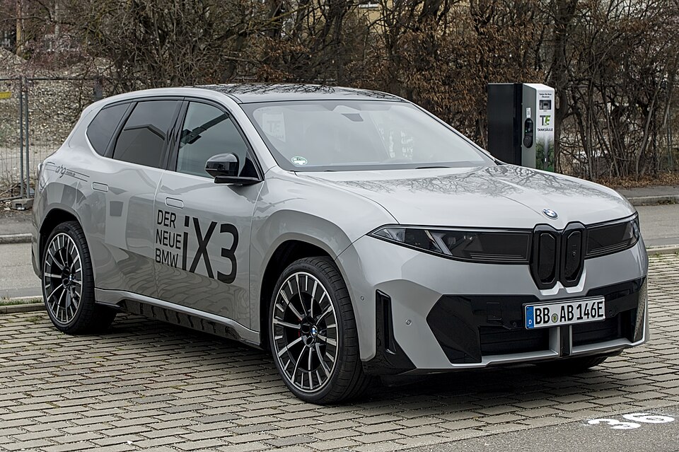 BMW IX3 car — UK survivor photo