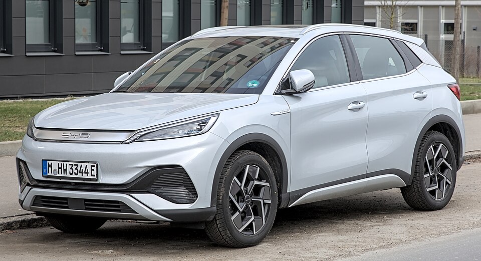 BYD ATTO 3 car — UK survivor photo