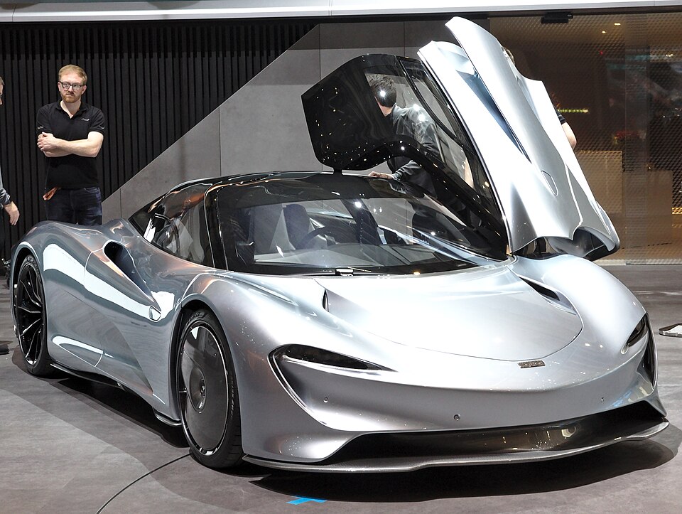 MCLAREN SPEEDTAIL car — UK survivor photo