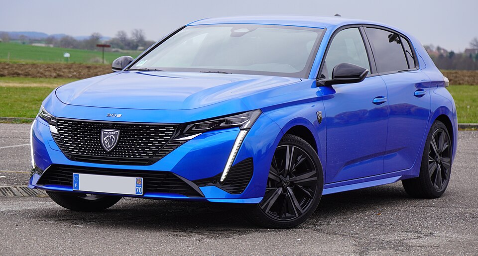 PEUGEOT 308 GT PHEV AUTO car — UK survivor photo