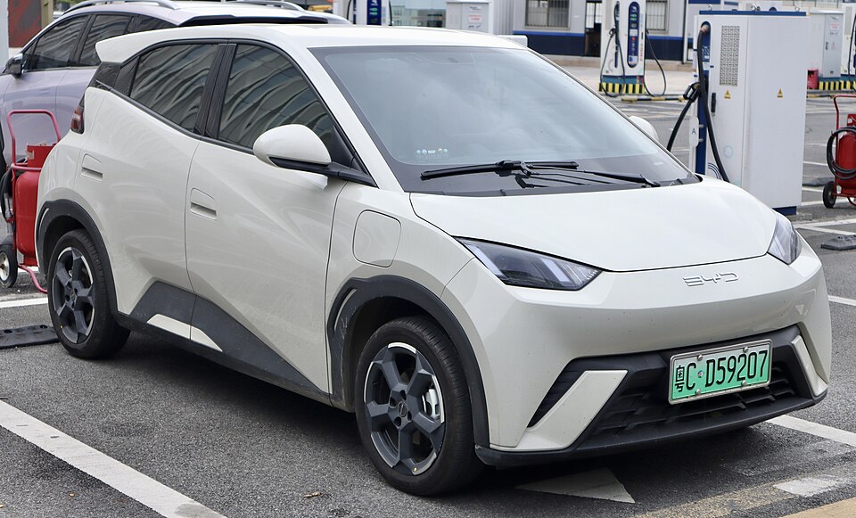 BYD DOLPHIN COMFORT EV car — UK survivor photo