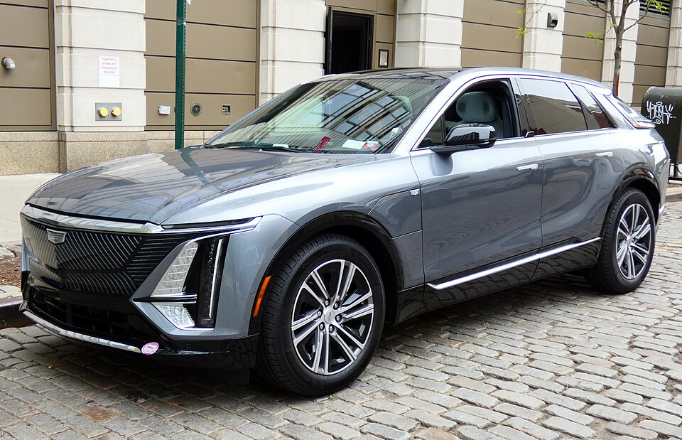 CADILLAC LYRIQ EV car — UK survivor photo