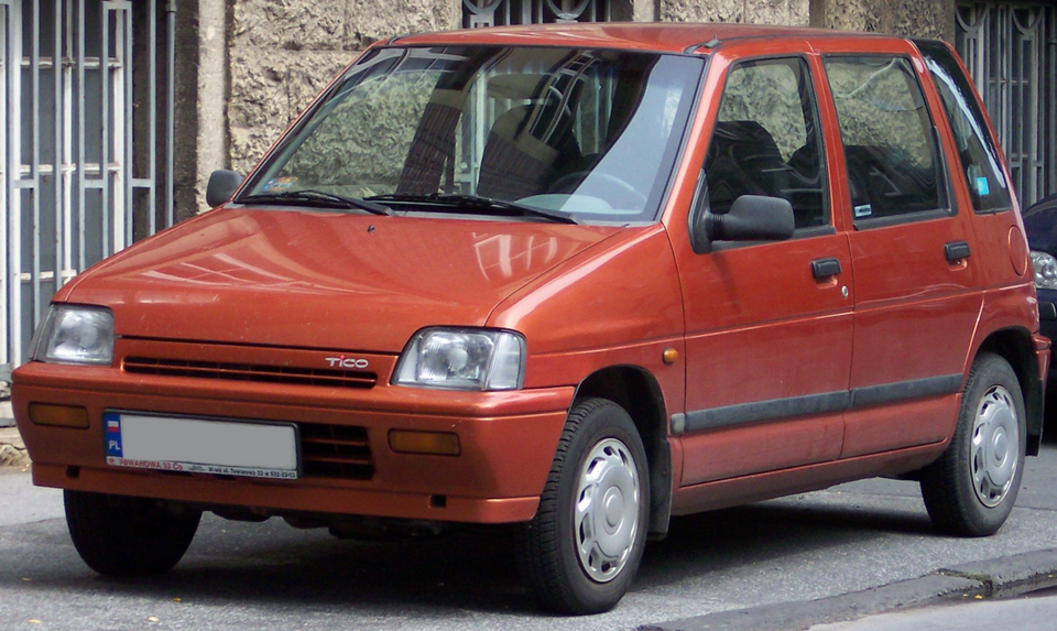DAEWOO MATIZ car — UK survivor photo