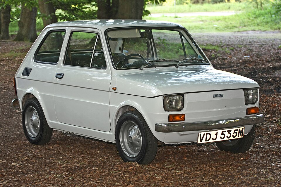 FIAT 600E POP car — UK survivor photo