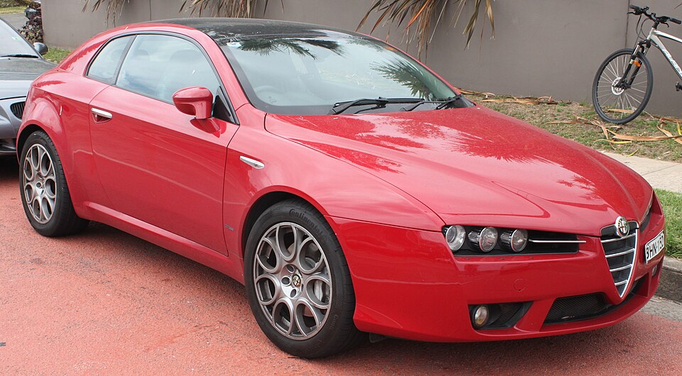 ALFA ROMEO BRERA car — UK survivor photo