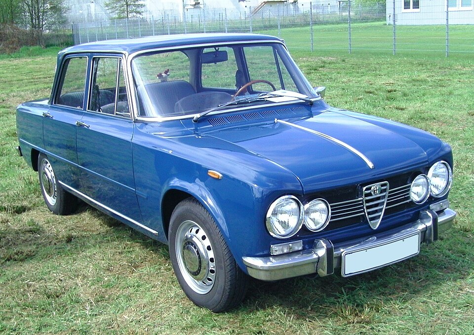 ALFA ROMEO GIULIA car — UK survivor photo