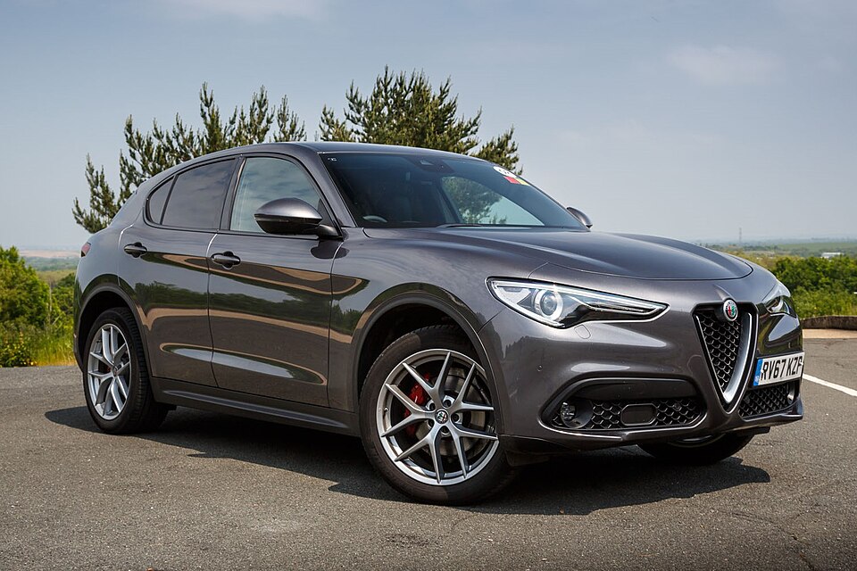 ALFA ROMEO STELVIO car — UK survivor photo