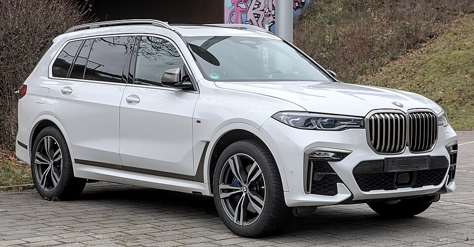BMW X7 car — UK survivor photo