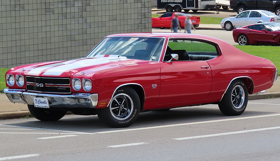 CHEVROLET GMC CHEVELLE car — UK survivor photo