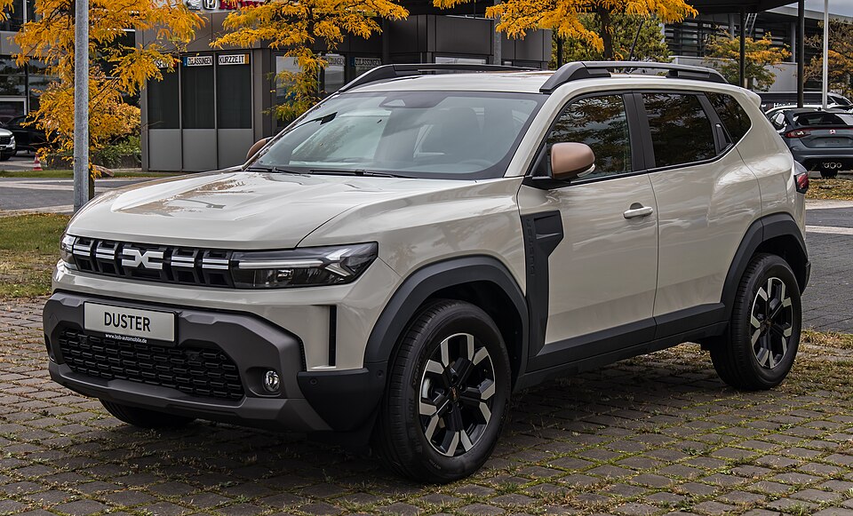 DACIA DUSTER car — UK survivor photo