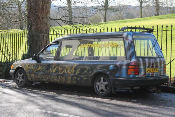 FORD CARDINAL HEARSE car — UK survivor photo