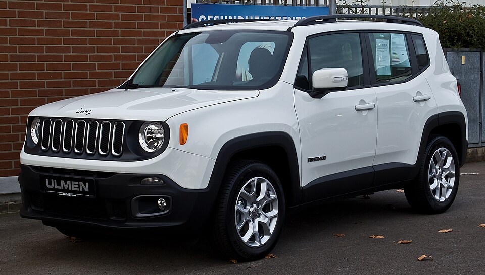 JEEP RENEGADE car — UK survivor photo