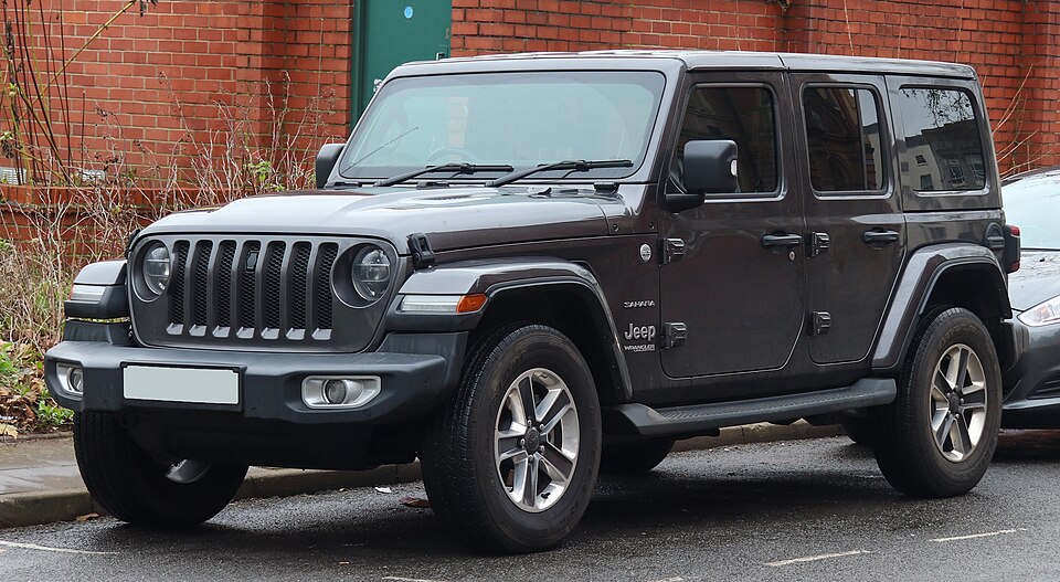 JEEP WRANGLER car — UK survivor photo