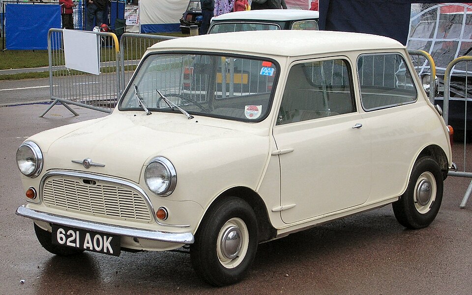 LEYLAND CARS MINI car — UK survivor photo