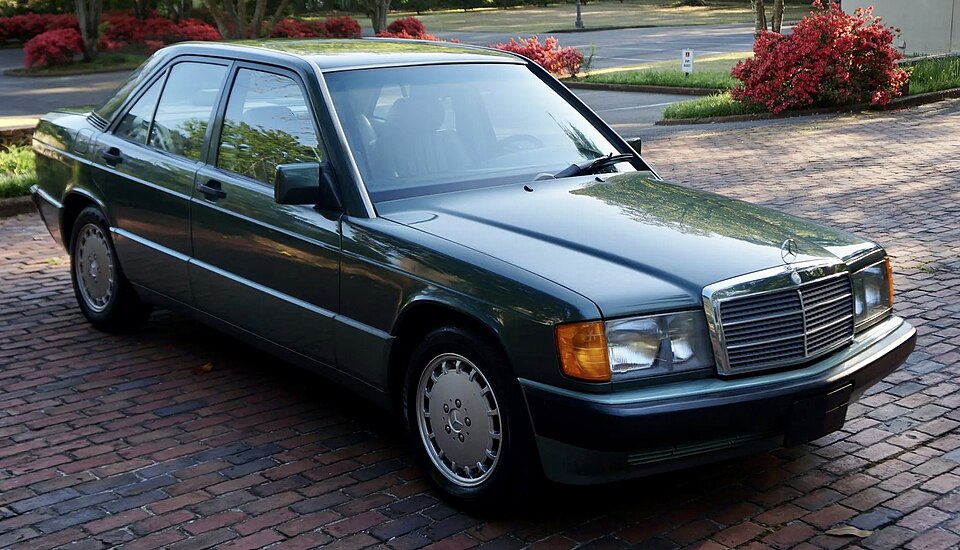MERCEDES 190 car — UK survivor photo