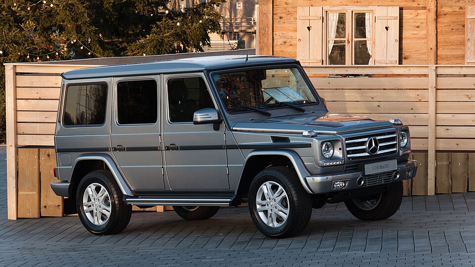 MERCEDES G CLASS car — UK survivor photo