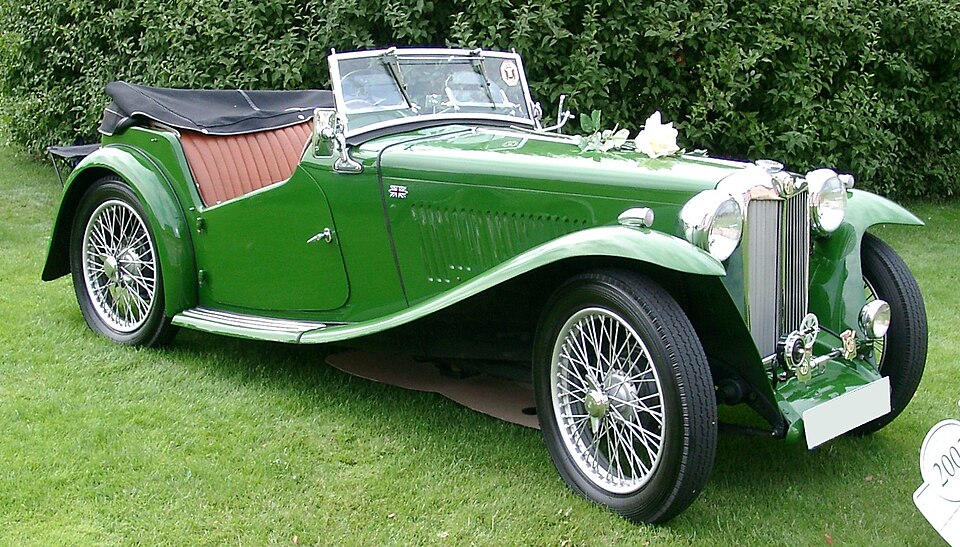 MG TD/TF car — UK survivor photo