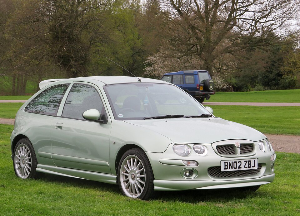 MG ZR car — UK survivor photo