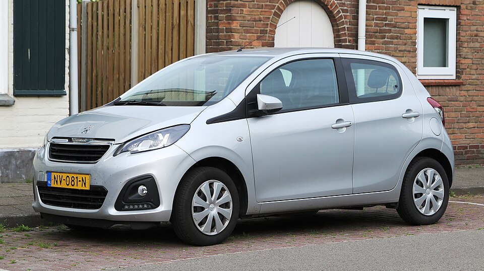 PEUGEOT 108 car — UK survivor photo