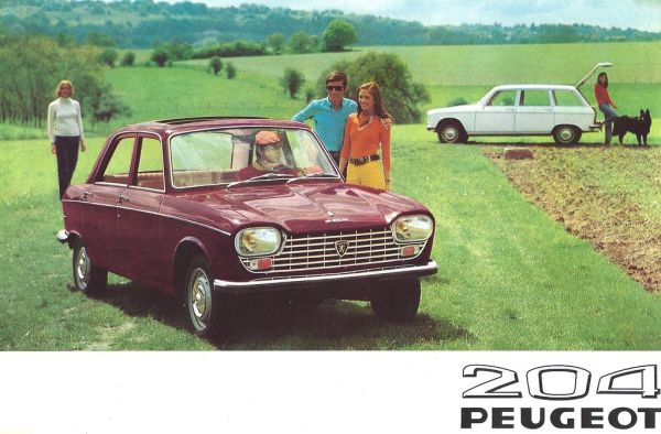 PEUGEOT 204 car — UK survivor photo