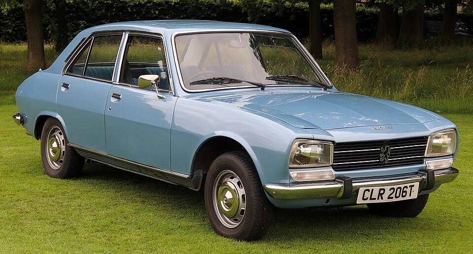 PEUGEOT 504 car — UK survivor photo