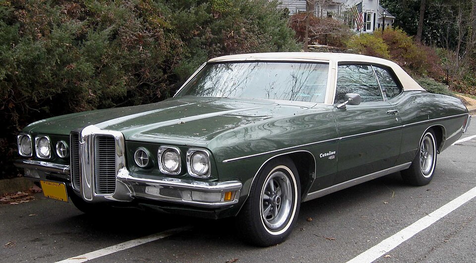 PONTIAC CATALINA car — UK survivor photo