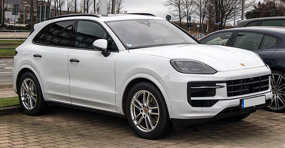 PORSCHE CAYENNE car — UK survivor photo