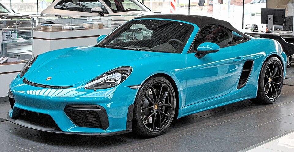 PORSCHE CAYMAN car — UK survivor photo