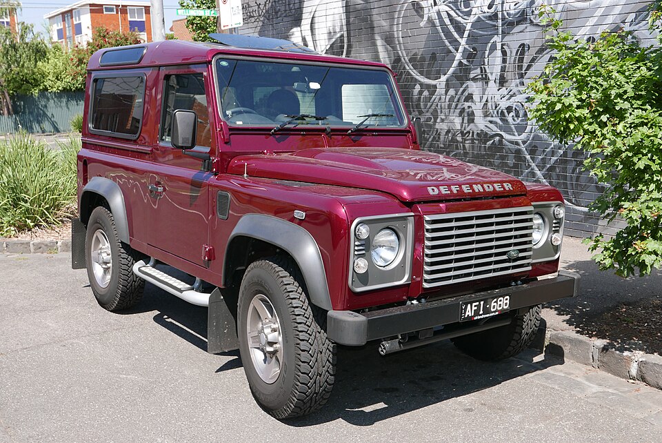 LAND ROVER DEFENDER car — UK survivor photo