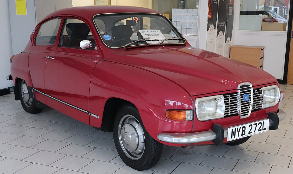 SAAB 96 car — UK survivor photo