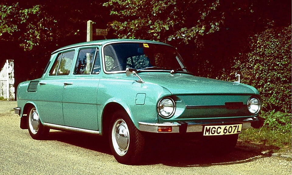 SKODA S100 car — UK survivor photo