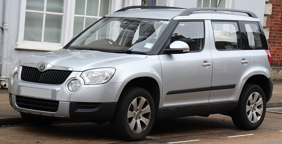 SKODA YETI car — UK survivor photo