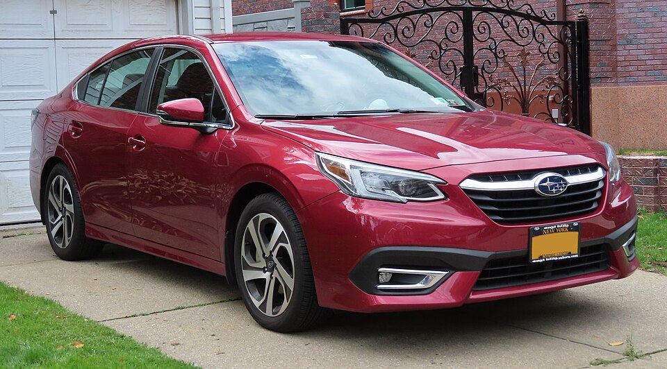 SUBARU LEGACY car — UK survivor photo