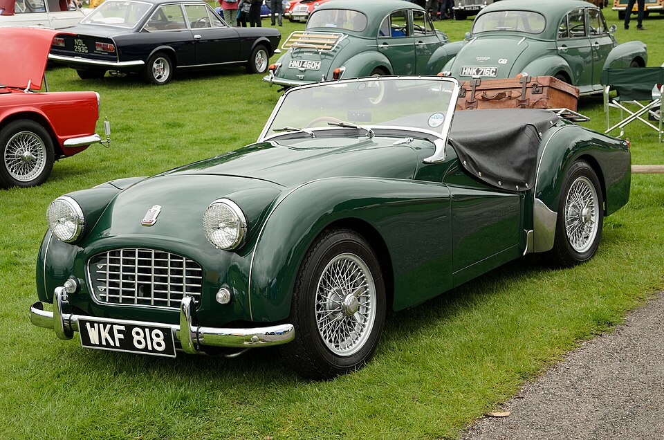 TRIUMPH TR3 car — UK survivor photo