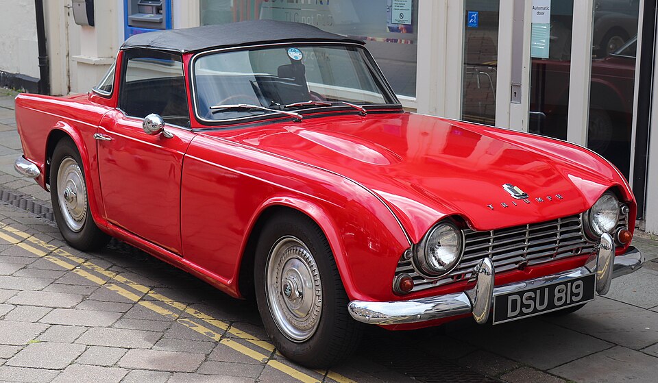 TRIUMPH TR4 car — UK survivor photo