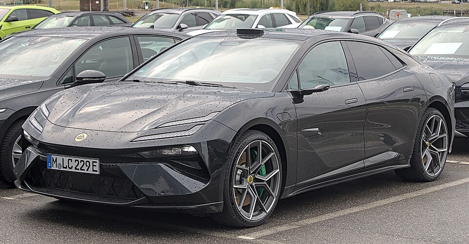 LOTUS EMEYA car — UK survivor photo