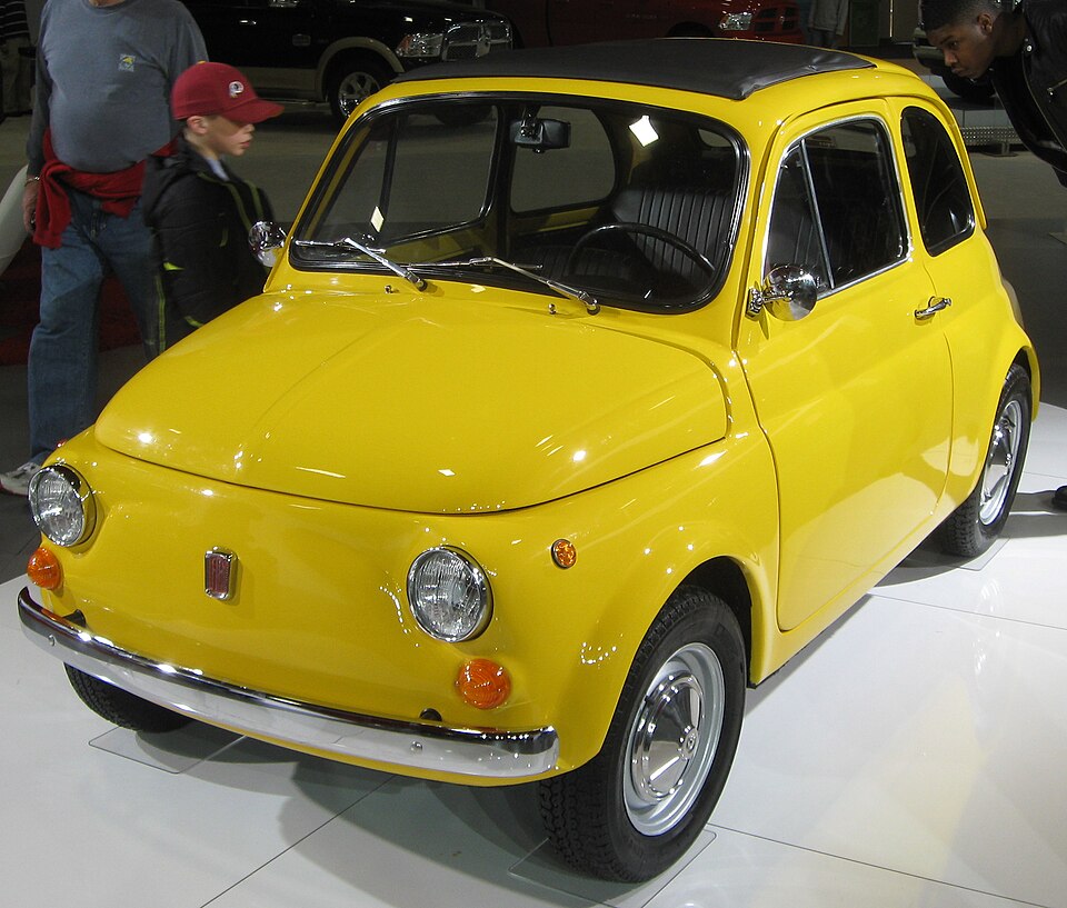 FIAT 500 car — UK survivor photo