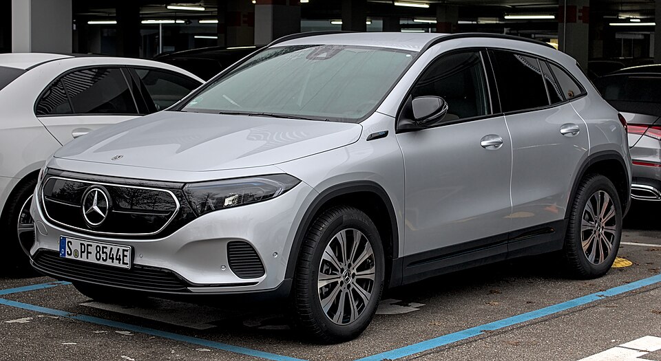 MERCEDES EQA CLASS car — UK survivor photo