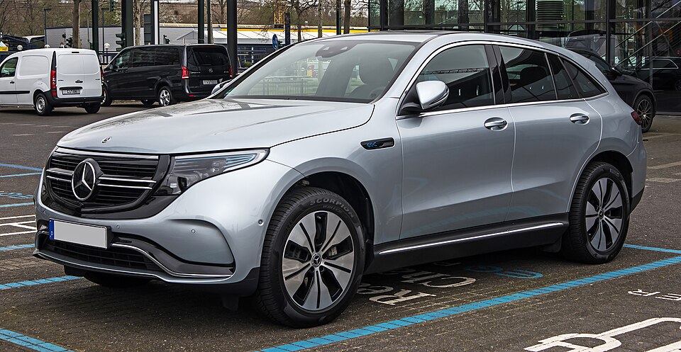 MERCEDES EQC CLASS car — UK survivor photo