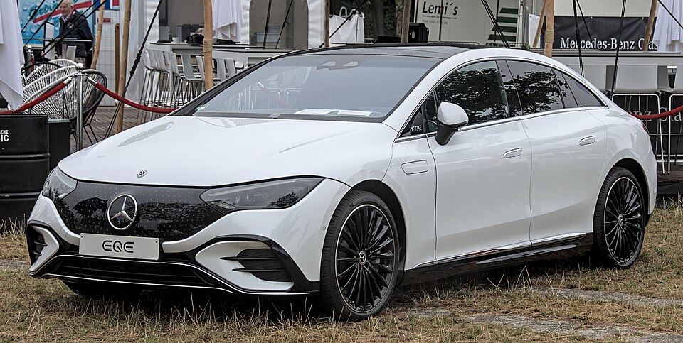 MERCEDES EQE CLASS car — UK survivor photo