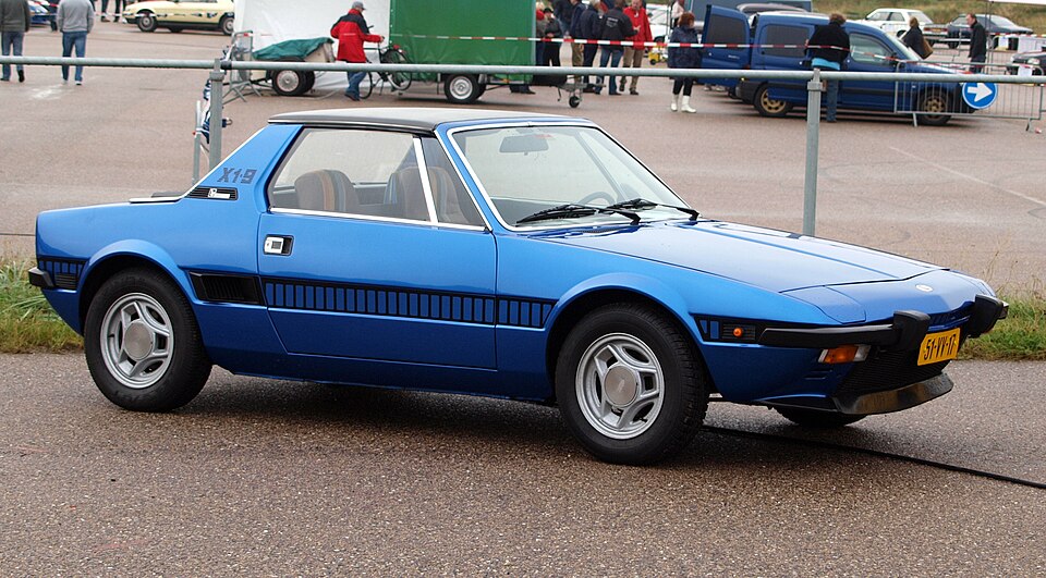 FIAT X1/9 car — UK survivor photo