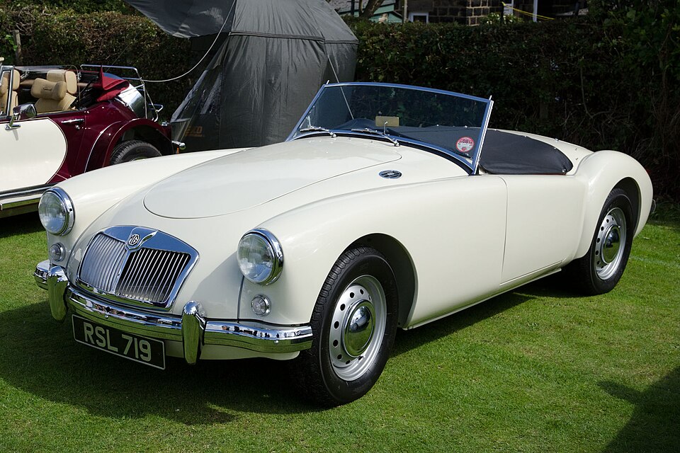 MG MGA car — UK survivor photo