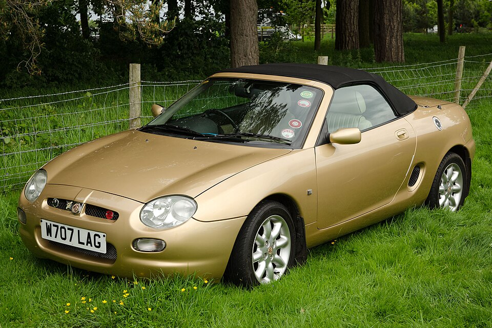MG MGF car — UK survivor photo