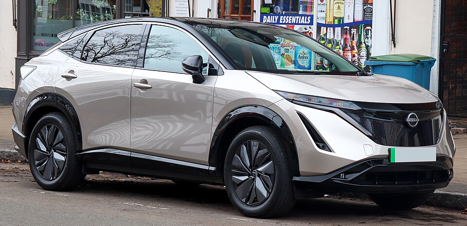 NISSAN ARIYA car — UK survivor photo