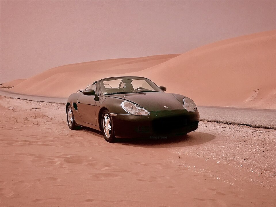 PORSCHE BOXSTER car — UK survivor photo