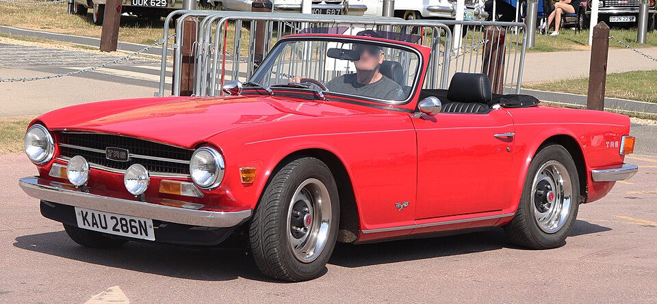 TRIUMPH TR6 car — UK survivor photo